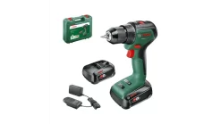 Perceuse Visseuse Universal Drill BOSCH 18V-60 - 2x 2,0Ah - AL 18V-20 - 06039D7002