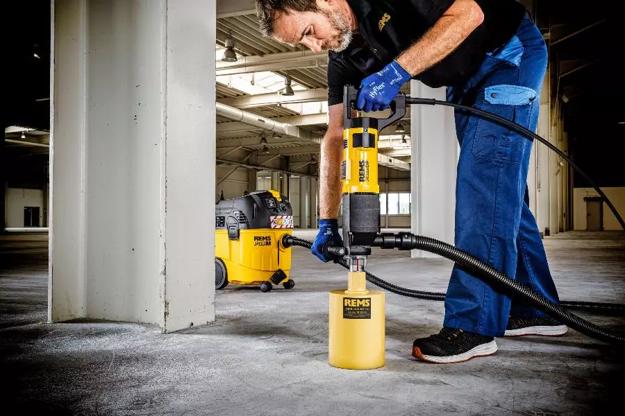Carotteuse REMS Picus DP 2200 W - Basic Pack - Spécial Carottage à Sec Dans Le Béton Armé - 180016 R220 4 Carotteuse REMS Picus DP 2200 W - Basic Pack - Spécial Carottage à Sec Dans Le Béton Armé - 180016 R220 – Image 2
