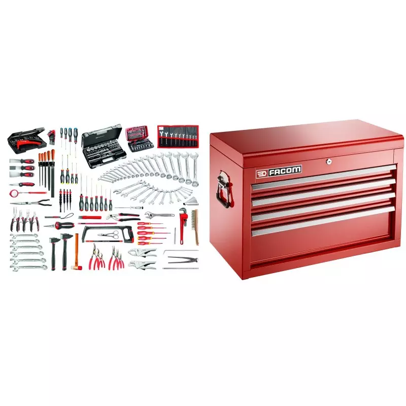 Sélection Mécanicien B-D3E 200 Outils FACOM - 2074.M140A 4 Sélection Mécanicien B-D3E 200 Outils FACOM - 2074.M140A – Image 2