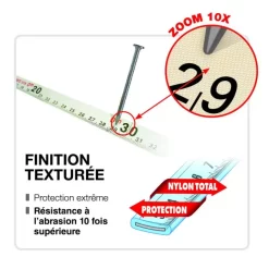 Mesure Longue Acier Super Action Plus METRICA 50m X 13mm - 39244V -Electro Tool Soldes 39244v 2 fr