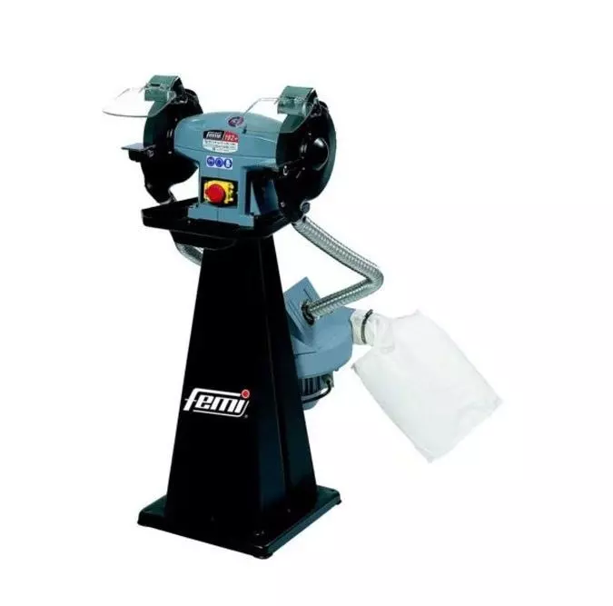 Touret FEMI 200/M - 1500 W Triphasé - Ø 300x40x30 Mm - Meule Comprise - 8006331 3 Touret FEMI 200/M - 1500 W Triphasé - Ø 300x40x30 Mm - Meule Comprise - 8006331