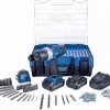 Perceuse à Percussion SCHEPPACH 20V Avec 2 Batteries 2.0Ah + Chargeur+ Coffret D'accessoires - DTB-20ProS -Electro Tool Soldes 8154cqd2 xl. ac sl1500
