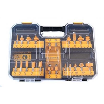 Coffret De 22 Fraises Pour Défonceuse DEWALT - DT90017-QZ 3 Coffret De 22 Fraises Pour Défonceuse DEWALT - DT90017-QZ