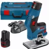 Affleureuse Sans Fil BOSCH GKF 12V-8 - 2 Batteries, Chargeur - 06016B0000