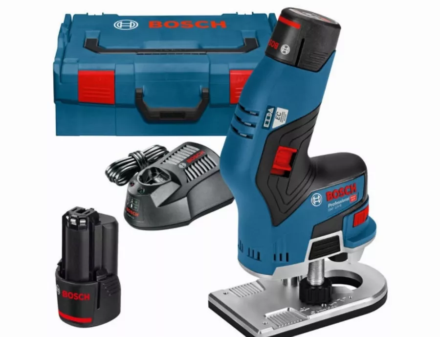 Affleureuse Sans Fil BOSCH GKF 12V-8 - 2 Batteries, Chargeur - 06016B0000 3 Affleureuse Sans Fil BOSCH GKF 12V-8 - 2 Batteries, Chargeur - 06016B0000