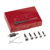 Coffret T-rax VIRAX Clé à Cliquet 5 Outils Ø12 à 22 Mm Avec Foret Et Pince à Pointer - 252730 -Electro Tool Soldes COU72948 1