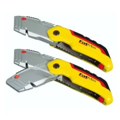 Stanley Couteau Lame Trapèze Rétractable FATMAX Ouverture 1 Main - 0-10-825 -Electro Tool Soldes CWA30011 1