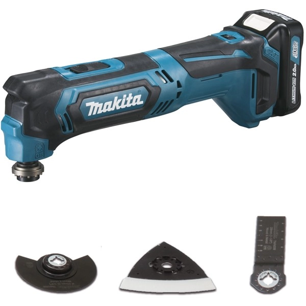 Découpeur-ponceur Multifonctions MAKITA 2 Batteries 10,8V 2.0 Ah, Chargeur, Coffret + Kit D'accessoires CXT - TM30DSAEX1 3 Découpeur-ponceur Multifonctions MAKITA 2 Batteries 10,8V 2.0 Ah, Chargeur, Coffret + Kit D'accessoires CXT - TM30DSAEX1
