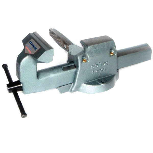 Étau Réglable Fixe Acier DOLEX -125mm-ouv180mm-56 3 Étau Réglable Fixe Acier DOLEX -125mm-ouv180mm-56