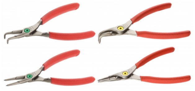 Jeu De 4 Pinces Circlips Intérieur/ Extérieur FACOM Becs Coudés/ Droits - PCJ4PB 3 Jeu De 4 Pinces Circlips Intérieur/ Extérieur FACOM Becs Coudés/ Droits - PCJ4PB