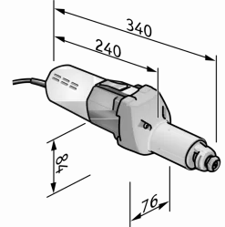 Meuleuse Droite H 1105 VE FLEX - 269956 -Electro Tool Soldes FLE00003 2