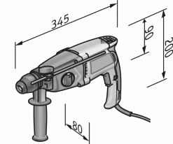 Marteau Universel SDS-plus FHE 2-22 FLEX - En L-Boxx - 413674 -Electro Tool Soldes FLE00045 9