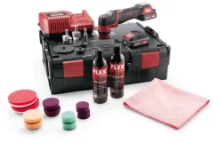 Polisseuse 18V PXE 80 10.8-EC/2.5 P-Set FLEX - 2 Batteries + Chargeur + Coffret + 19 Accessoires - 469076 -Electro Tool Soldes FLE00136 0