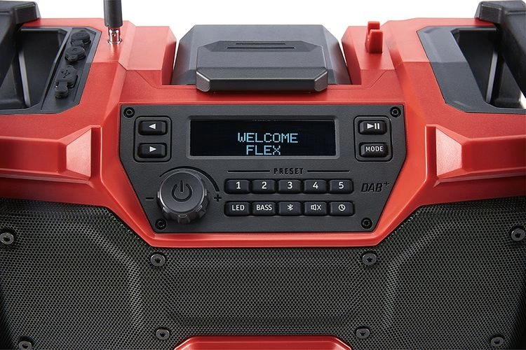 Radio 10.8/18V RD 10.8/18.0/230 FLEX - Sans Batterie Ni Chargeur - 484857 4 Radio 10.8/18V RD 10.8/18.0/230 FLEX - Sans Batterie Ni Chargeur - 484857 – Image 2