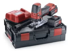 Scie Sauteuse 18V JS 18.0-EC/5.0 Set FLEX - 2 Batteries + Chargeur + Coffret + Accessoires - 489778 -Electro Tool Soldes FLE00158 0