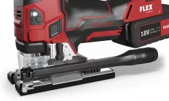 Scie Sauteuse 18V JS 18.0-EC/5.0 Set FLEX - 2 Batteries + Chargeur + Coffret + Accessoires - 489778 -Electro Tool Soldes FLE00158 4