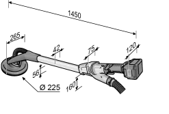 Ponceuse Handy Giraffe GE MH 18.0-EC/5.0 Set FLEX - 504033 -Electro Tool Soldes FLE00308 5
