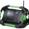 Hikoki Radio De Chantier Cartérisée Bluetooth Batt.gliss Ou Secteur - Sans Batterie, Ni Chargeur - UR18DSDLW4Z