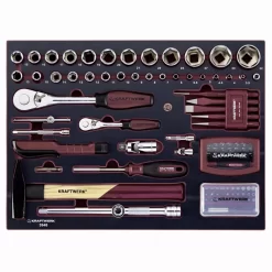 Coffret D'outils Pro-Line 1/4" + 1/2" KRAFTWERK 263 Pièces - 3948 -Electro Tool Soldes KRA00053 4