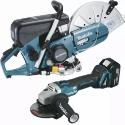 Ensemble De 2 Machines MAKITA Découpeuse EK7651H + Meuleuse DGA504 - DK0040M