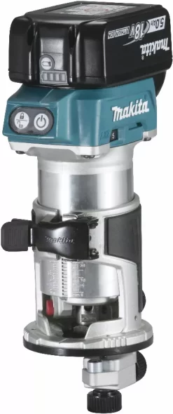 Affleureuse 18 V 5 Ah 8 Mm + Accessoires MAKITA - DRT50RTJX3