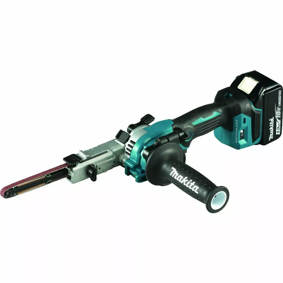 Ponceuse à Bande 18V Li-Ion 5 Ah 9 X 533 Mm MAKITA - DBS180RTJ 3 Ponceuse à Bande 18V Li-Ion 5 Ah 9 X 533 Mm MAKITA - DBS180RTJ