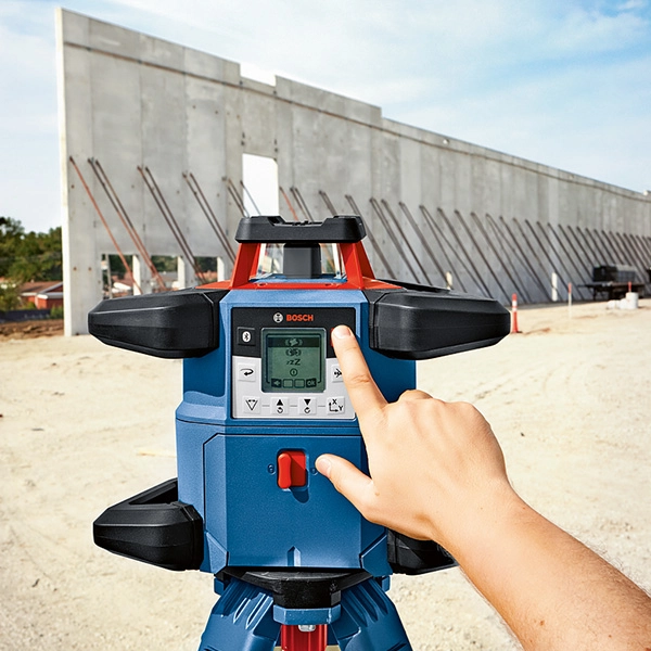 Pack Laser Rotatif Double Pente BOSCH GRL600CHV - Batterie 18V 4.0Ah - 06159940P5 4 Pack Laser Rotatif Double Pente BOSCH GRL600CHV - Batterie 18V 4.0Ah - 06159940P5 – Image 2