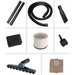 Aspirateur LEMAN Inox Souffleur Eau / Souffleur 1250W - LOASP201