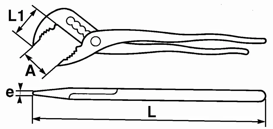 Pince Multiprise Bimatiere Superposees Avec Clip Inox Fme SAM - 20925BFME 5 Pince Multiprise Bimatiere Superposees Avec Clip Inox Fme SAM - 20925BFME – Image 3