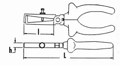 Pince A Denuder Avec Ressort 160 Mm SAM - 240R16GFME 9 Pince A Denuder Avec Ressort 160 Mm SAM - 240R16GFME -Electro Tool Soldes SAM01225 5