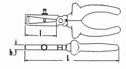 Pince A Denuder Avec Ressort 160 Mm SAM - 240R16GFME 7 Pince A Denuder Avec Ressort 160 Mm SAM - 240R16GFME -Electro Tool Soldes SAM01225 6