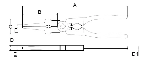 Pince De Soudeur Universelle Multi-fonctions SAM - 252R22G 6 Pince De Soudeur Universelle Multi-fonctions SAM - 252R22G â Image 4