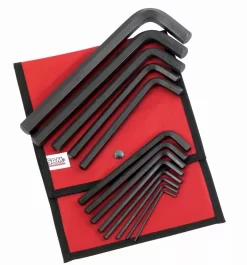 Trousse 13 Clés Males Coudees Courtes SAM - 62TR13