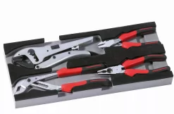 Module Mousse 1/3 De 4 Pinces Chromées Polies SAM - P21J4M