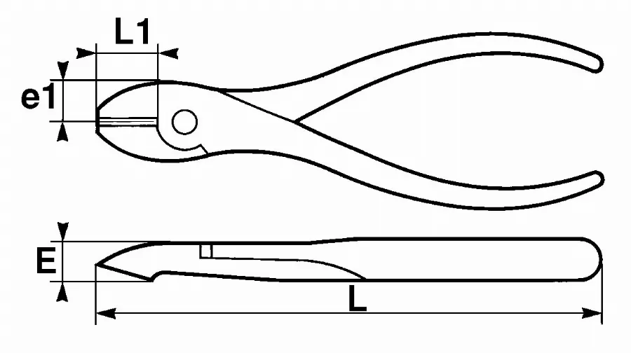 Pince Coupante Diagonale Isolee 145 Mm SAM - Z23314P 6 Pince Coupante Diagonale Isolee 145 Mm SAM - Z23314P – Image 4
