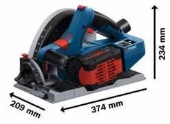 Scie Plongeante Sans Fil BITURBO GKT 18V-52 GC BOSCH Solo - 06016B4000 -Electro Tool Soldes SDB45023 2