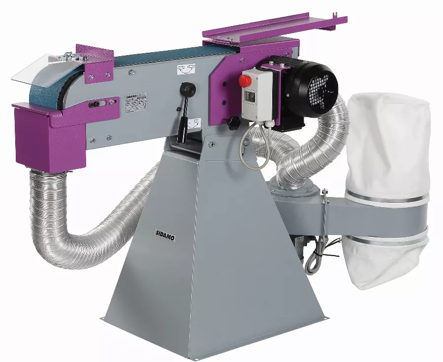 Ponceuse à Bande SIDAMO BG 1503 ASP BSF 150 X 2000 - Sur Socle - 20105044 3 Ponceuse à Bande SIDAMO BG 1503 ASP BSF 150 X 2000 - Sur Socle - 20105044