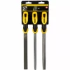 Stanley Limes Mi-douces 200mm - Jeu De 3pieces - 0-22-464