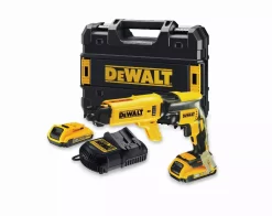 Visseuse Plaques De Plâtre 18V 2.0Ah DEWALT + 2 Batteries + Chargeur - DCF620D2K