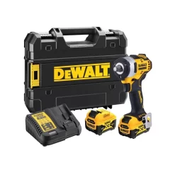 Boulonneuse DEWALT 1/2 XR 12V Brushless 339NM - 2 Batteries 5.0Ah - DCF901P2-QW -Electro Tool Soldes cle a chocs dewalt 3 8 12v 1 batterie 5ah 12v cod dcf903p2 qw 1