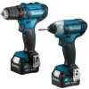 Ensemble De 2 Machines BL1040B (DF333D + TD110D) MAKITA - CLX224SMJ