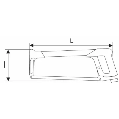 Scie Métal Poignée Revolver EXPERT By Facom - E115122 3 Scie Métal Poignée Revolver EXPERT By Facom - E115122