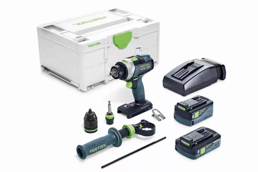 Perceuse-visseuse à Percussion Sans Fil TPC 18/4 5,2/4,0 I-Plus Quadrive FESTOOL - 575605 6 Perceuse-visseuse à Percussion Sans Fil TPC 18/4 5,2/4,0 I-Plus Quadrive FESTOOL - 575605 – Image 4