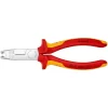 Pince à Dégainer KNIPEX Accès Difficile - Isolés 1000 V - Ø 13 Mm - 13 46 165 2 Pince à Dégainer KNIPEX Accès Difficile - Isolés 1000 V - Ø 13 Mm - 13 46 165 -Electro Tool Soldes im0007723