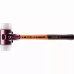 Maillet HALDER SIMPLEX Superplastique Avec Boîtier En Fonte Malléable Et Manche En Bois - D=50 Mm - 3007.050