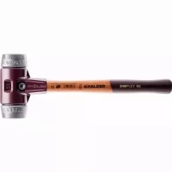 Maillet HALDER SIMPLEX Métal Doux Avec Boîtier En Fonte Malléable Et Manche En Bois - D=40 Mm - 3009.040