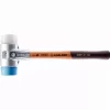 Maillet HALDER SIMPLEX TPE Souple / Superplastique Avec Boîtier En Aluminium Et Manche En Bois De Haute Qualité - D=30 Mm - 3117.030