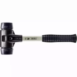 Maillet HALDER SIMPLEX Caoutchouc Chargé Avec Boîtier En Fonte Malléable Renforcée Et Manche En Fibre De Verre - D=30 Mm - 3702.030