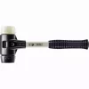 Maillet HALDER SIMPLEX Caoutchouc Chargé / Nylon Avec Boîtier En Fonte Malléable Renforcée Et Manche En Fibre De Verre - D=30 Mm - 3728.030