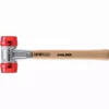 Maillet BASEPLEX, Acétate De Cellulose / Acétate De Cellulose Avec Boîtier En Zinc Moulé Et Manche En Bois - D=50 Mm - 3906.050 -Electro Tool Soldes im0008980 foto artgrp